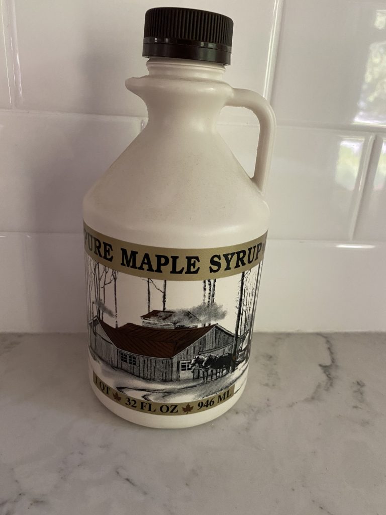 Maple Syrup - Traditional- Squared Off Shoulder Plastic Containers ...