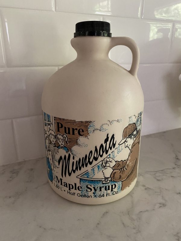 Gallon plastic jug - Minnesota label
